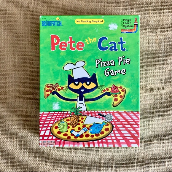 PETE THE CAT Pizza Pie Game & Pete the Cat Coloring Book - Picture 2 of 15